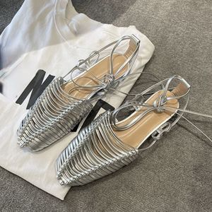 Cinturino alla caviglia Zapatos Verano scivoli fatti a mano in <span class=keywords><strong>corda</strong></span> ciabatte carine scarpe comode <span class=keywords><strong>sandali</strong></span> da <span class=keywords><strong>donna</strong></span> - Product Image 3