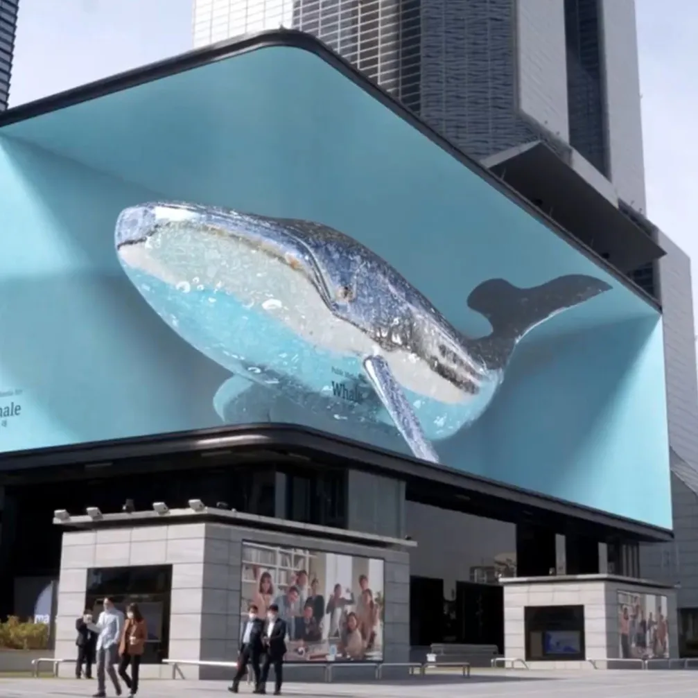 Tam renkli HD 3D P2.5 P3 P4 P5 P6 P8 P10 su geçirmez açık büyük Video duvar dijital reklam LED ekran Billboard ekran