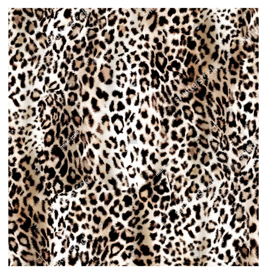 Popel ine Stoff The Factory Outlet Leopard Patterns Benutzer definierter Digitaldruck Baumwolle für Kleidungs stücke Woven Plain Lightweight