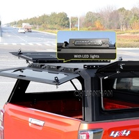 Benext 4x4 Pickup Canopy Hardtop arrière tout-terrain avec feu stop et fonction de verrouillage pour Shark6 Canopy pour Jeep Gladiator NP300