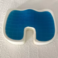 Vente chaude Été Refroidissement Ergonomique Chaise De Bureau Coccinelle Soulagement De La Douleur Mousse À Mémoire Gel Coussin De Siège