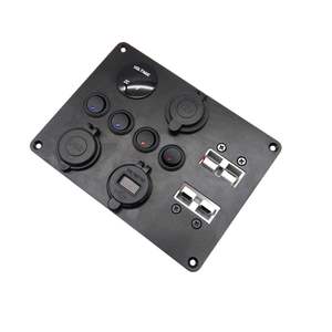 <span class=keywords><strong>Prise</strong></span> <span class=keywords><strong>USB</strong></span> 12V 36W 12V/24V double <span class=keywords><strong>prise</strong></span> de chargeur de voiture <span class=keywords><strong>USB</strong></span> QC3.0 avec interrupteur d'alimentation voltmètre LED pour voiture bateau camion marin - Product Image 3