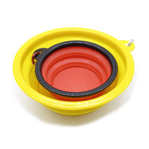 Toptan yüksek kalite evcil hayvan kaseleri katlanır köpek maması kaseleri standı ile - Product Image 6