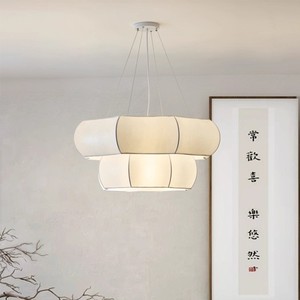 Lámpara de araña octogonal de doble capa con base para bombilla E27, forma redonda, para sala de estar, dormitorio, hotel, casa de huéspedes - Product Image 1