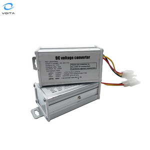 Convertidor reductor de CC a CC de 36V 48V 72V 96V a 12V 10A para scooter, precio de fábrica - Product Image 1