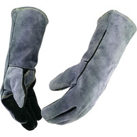 Gants de soudage en cuir personnalisés pour la manipulation des animaux, saisir le toilettage des reptiles, gants de protection pour barbecue, gants de travail anti-piqûre
