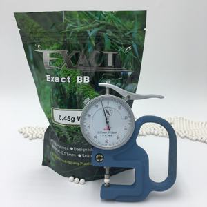 Venta caliente 6mm White Heavy <span class=keywords><strong>BB</strong></span> Pellets 0,45g BBs normales para juegos de juguete - Product Image 6