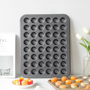 Ustensiles de cuisine de haute qualité, plateaux à muffins et à desserts en acier au carbone polyvalents et sans soudure pour les foyers, les cuisines et les magasins - Product Image 6