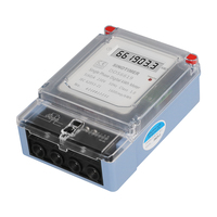 Medidor de Energía Digital LCD Trifásico de 4 Hilos DTS6619 Clásico de Montaje en Pared, 5-100A, 380V CA, Medición de Consumo de Energía kWh Z04