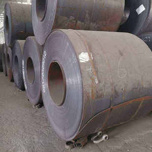 Vente directe usine : Bobine d'acier au carbone laminée à chaud ASTM A36 A283 Q235 Q345 S235jr HRC pour plaque de chaudière, soudage et découpe BS Q355 - Product Image 2