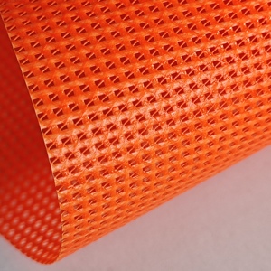 Tissu en maille de polyester enduit de PVC, couleur anti-UV, translucide, soudable, <span class=keywords><strong>pour</strong></span> porte de tente, ombrage extérieur, sac - Product Image 2