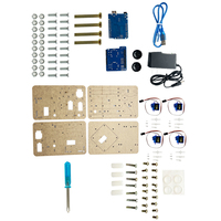 Kit de Brazo Robótico Acrílico OKY1080, Educación STEM, Proyecto de Aprendizaje DIY con Servomotores