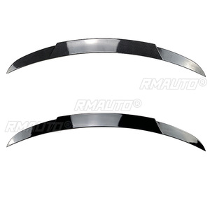 สปอยเลอร์หลังคาท้ายรถยนต์สำหรับ Mercedes Benz C Class W206 C200 C260 C300 2022+ วัสดุ ABS ลายคาร์บอนสีดำ - Product Image 2