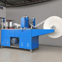 Toilettenpapierherstellungsmaschine, Servietten- und Hotel-Falttoilettenpapiermaschine, Toilettenpapierpräge- und Faltmaschine