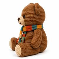 Jouets en peluche faits main en tissu tricoté, poupées douces au crochet, jouets en peluche tricotés, animaux doux, jouets en peluche en coton tricoté sur mesure