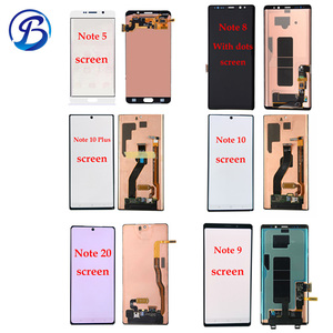Pantallas de calidad OEM para Samsung Galaxy <span class=keywords><strong>Note</strong></span> 5 8 <span class=keywords><strong>9</strong></span> 10,10 Plus.20.20 Ultra venta al por mayor <span class=keywords><strong>Precio</strong></span> a granel Reemplazo del digitalizador de <span class=keywords><strong>pantalla</strong></span> táctil - Product Image 1
