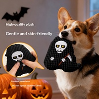 Nouveauté : Jouets en peluche pour chien Halloween, jouets durables pour nettoyer les dents, corde à nœuds pour chiens et chats