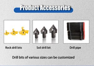 휴대용 RLD160 수중 시추 장비 판매, 최대 150m 깊이의 빠른 시추 속도, 모터가 핵심 부품 - Product Image 6