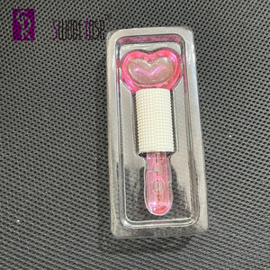 Bola de Cristal Energética en Forma de Corazón Rosa, Herramienta de Masaje de Belleza con Compresa Fría para Reafirmar la Piel del Rostro y los Ojos - Product Image 4