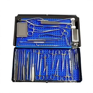 Kit de Cirugía Nasal Manual de Acero Inoxidable de Alta Calidad Grip Surgical GS-DF-0010, 39 Piezas, Set de Rinoplastia Personalizado de Alta Calidad - Product Image 1
