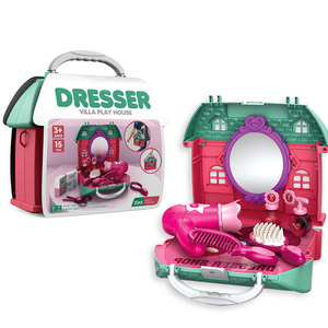 Set di Trucchi Giocattolo <span class=keywords><strong>per</strong></span> Bambine con Borsa a Tracolla, Specchio e Accessori, 3 in <span class=keywords><strong>1</strong></span>, Regalo di Natale <span class=keywords><strong>per</strong></span> Ragazze - Product Image 2
