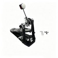 High-grade single-step hammer drum with high hat frame music single-step hammer accessories electroplating drum pedal.