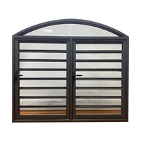 Store banne moderne réglable en aluminium et verre trempé, étanche, insonorisé, facile à nettoyer, pour salle de bain et hôtel