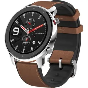 Xiaomi Amazfit GTR 47mm Edelstahl Smart Watch Wasserdichte Smartwatch 24 Tage Batterie Musik steuerung Leder Silikon armband