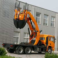 Machine de déracinement d'arbres personnalisable de 120 cm, type pelle, pour camion, avec système hydraulique pour boules de terre