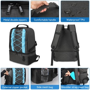 Mochila Nevera Plegable Impermeable de 26L para Hombre y Mujer, con Dos Compartimentos y Soporte Magnético para Botella de Agua de 4L - Product Image 5