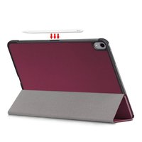 Étui intelligent pour tablette iPad Air 11 pouces avec fonction veille/réveil automatique, ultra fin, support pliable, antichoc, coque arrière rigide en PC