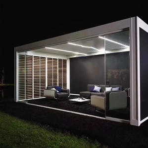 Bán Chạy Nhất Điện Nhôm-Khung Louvered Pergola Với Mái Ngoài Trời Vườn Summerhouse Cho Mùa Hè Sử Dụng Tại Trung Quốc - Product Image 2