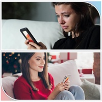 Bandes sensorielles texturées personnalisées pour le soulagement de l'anxiété, design coucher de soleil personnalisé, adhésif doux pour téléphone, ordinateur portable, tablette