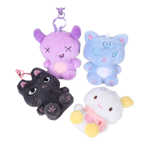 Porte-clés en peluche KPOP Aespa au design anime mignon, NINGNING WINTER KARINA GISELLE, portables pour les fans et les cadeaux - Product Image 1