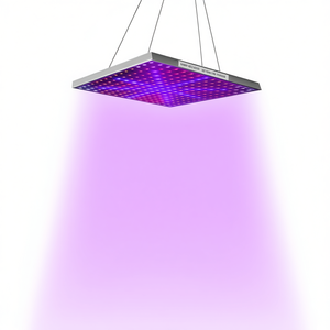 Lámpara de Cultivo Colgante de Espectro Completo, 225 LED, 15W, Cuerpo de Aluminio, para Cultivo Interior de Suculentas, Plántulas, Flores y Plantas - Product Image 1