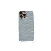 Logo personnalisable pour coque de téléphone à motifs pour 17 Pro Max, coque en similicuir multicolores, protection 360°, résistante à la chaleur