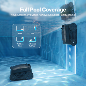 Aspiradora Inalámbrica Addotron para Paredes y Pisos de Piscinas, <span class=keywords><strong>Robot</strong></span> Limpiador Automático de Piscinas con Succión - Product Image 3