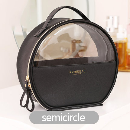 Demi-cercle noir (transaprent)