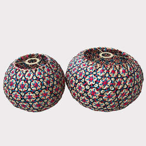 Pantalla de Lámpara Decorativa Hecha a Mano de Bambú y Ratán, Cubierta de Lámpara Colgante Artesanal para el Hogar, Restaurante, Cafetería - Product Image 1