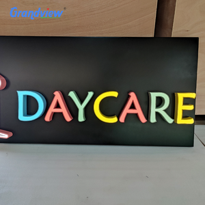 Cửa Hàng Trong Nhà Và Ngoài Trời Tường 3d Signage Với Ánh Sáng Tùy Chỉnh Quảng Cáo Quán Cà Phê Cửa Hàng Logo Biển Ban Acrylic Thư Led - Product Image 5
