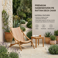 Chaise longue d'extérieur Meiqi, structure métallique résistante aux intempéries, chaise inclinable pliable pour patio, jardin, balcon et villa, lit de jour portable pour bord de piscine