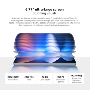 รุ่นใหม่ระดับโลกสำหรับ Redmi Note 15 สมาร์ทโฟน 4G LTE กล้อง 108MP หน้าจอ AMOLED 6.77 นิ้ว 120Hz ชิปประมวลผล MTK Helio G100-Ultra Octa Core รองรับการชาร์จเร็ว 33W - Product Image 5