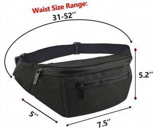 Muestra Gratuita, Riñonera Deportiva Personalizada al por Mayor para Mujer, Riñonera de Viaje, Cangurera - Product Image 3