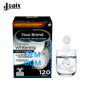 Tabletas de Limpieza para Retenedores y Alineadores Compatibles con <span class=keywords><strong>Invisalign</strong></span>, Mejora la Durabilidad del Blanqueamiento Dental - Product Image 1