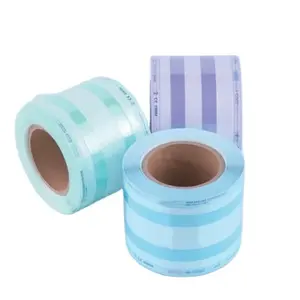 Heat Sealable Sterilization Composite Roll Bag Hospital Clinic Medical Equipment Sterilization Packaging