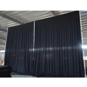 Adjustable Aluminum Stage <b>Backdrop</b> Wedding Event Pipe and Drape <b>Stand</b> with Silver Finish and 3-Year Warranty - Product Image 4