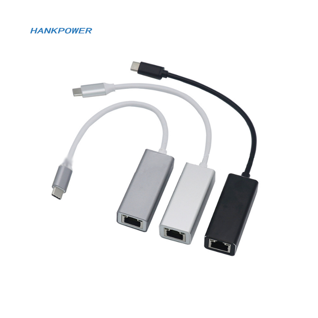 USB Type C to 1000Mbps Gigabit RJ45 Network Card Ethernet Adapter for Desktop Laptop Notebook and More Devices