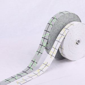 Custom Fashion Design Your logo Pattern Woven Polyester Cotton Nylon Jacquard <b>Webbing</b> Ribbon Tape - Product Image 1