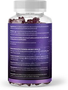 Gummies personnalisées pour le sommeil, Gummies à la mélatonine, Compléments végétaliens pour améliorer la qualité du sommeil et la mémoire - Product Image 6