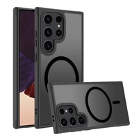 Convient pour Samsung A18 Étui de téléphone magnétique pour peaux sensibles Samsung S26FE Housse de protection anti-chute et anti-salissure A27
